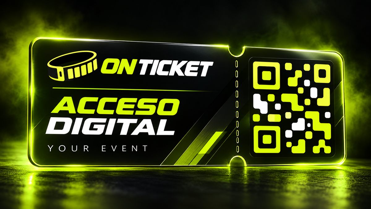 Entrada digital OnTicket con código QR